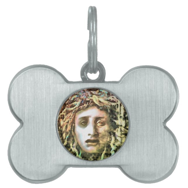 Medusa Portrait eines Gorgon Tiermarke (Vorderseite)