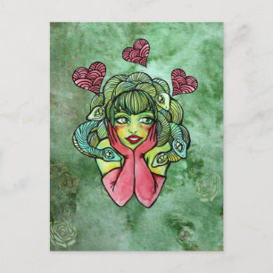 Medusa Postkarte