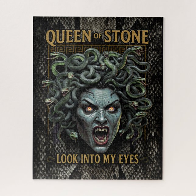 Medusa Queen of Stone Puzzle (Vertikal)