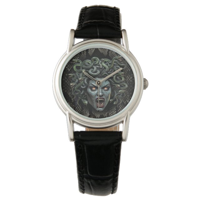 Medusa Queen of Stone Watch Armbanduhr (Vorderseite)