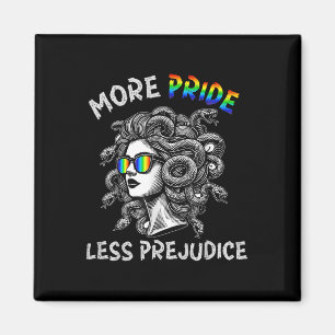 Medusa Regenbogen Mehr Stolz Weniger Vorurteile Lg Magnet