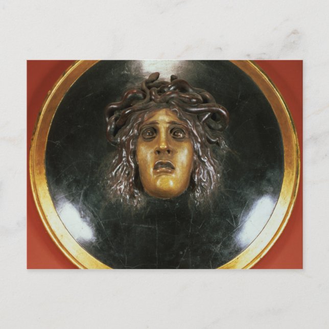 Medusa-Schild Postkarte (Vorderseite)