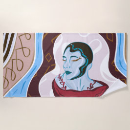 Medusa Snake Lady - Half Lady Half Snake Strandtuch