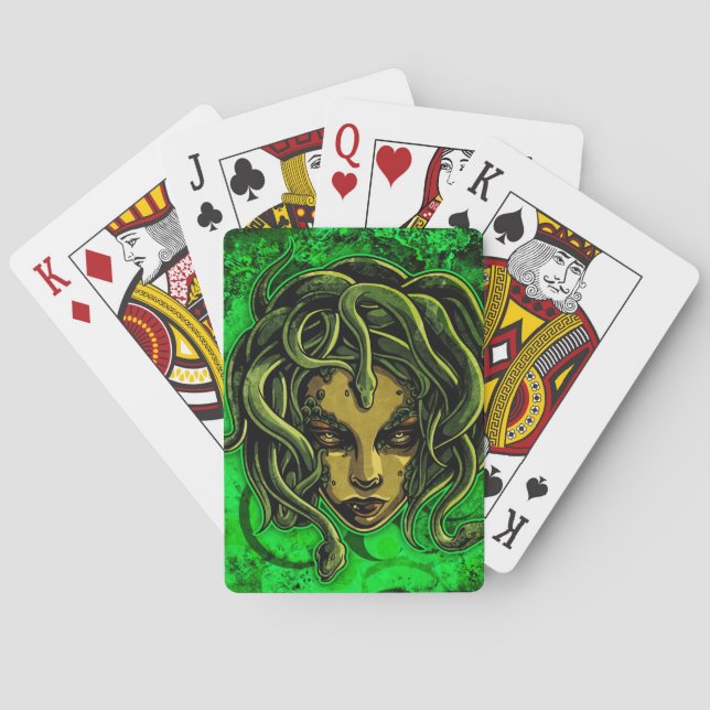 Medusa Spielkarten (Rückseite)