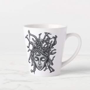Medusa-Statue, griechische Skulptur, Mythologie Milchtasse