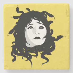 Medusa Steinuntersetzer