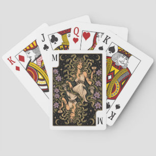 Medusa, Sternenlicht-Tarot-Kunst Spielkarten