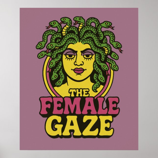 Medusa the Female Gaze                             Poster (Vorne)