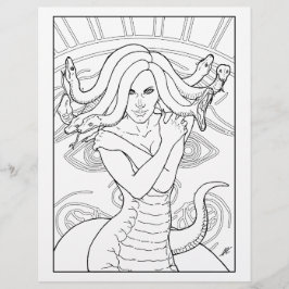 Medusa The Gorgon - Farbseite