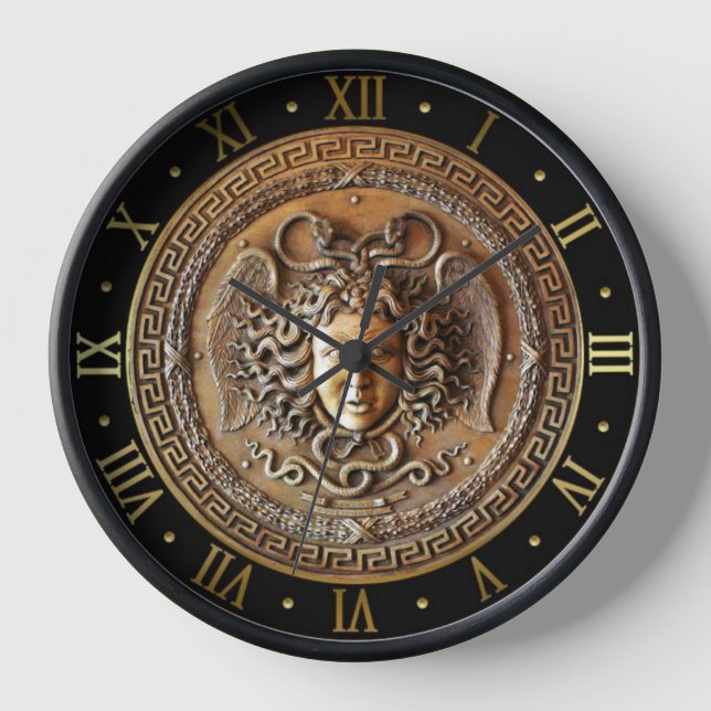 Medusa Uhr (Vorderseite)