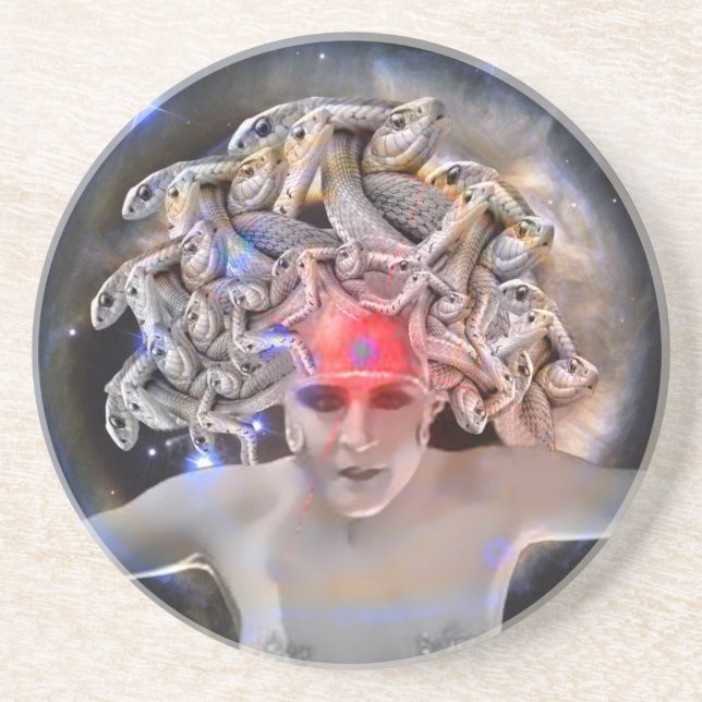 Medusa Untersetzer (Vorne)