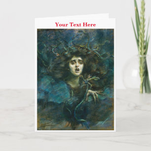 Medusa von Alice Pike Barney Dankeskarte