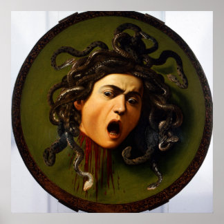 Medusa von Caravaggio - Poster