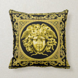 MEDUSA von der Statue des Perseus von Rondanini Kissen