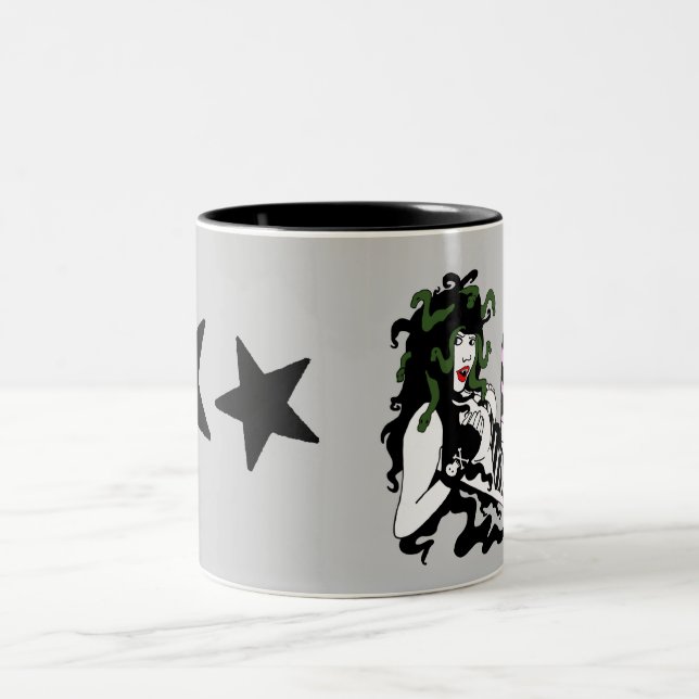 Medusa Zweifarbige Tasse (Mittel)