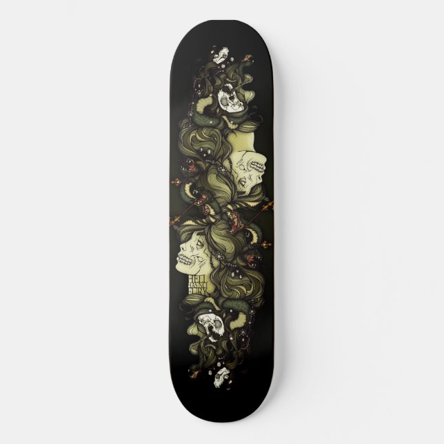 Medusaplattform Skateboard (Vorderseite)