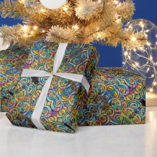 Medusas haarwackeliges Papier Geschenkpapier