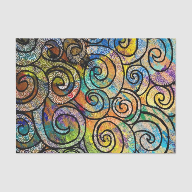 Medusa's Haarzissenpapier Seidenpapier (Vorderseite)