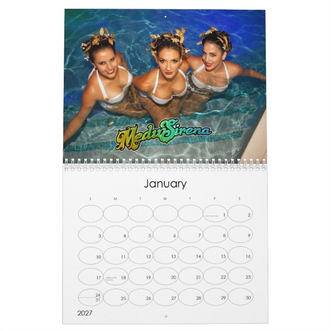 MeduSirena 2013 Kalender!! Kalender (Jan 2027)