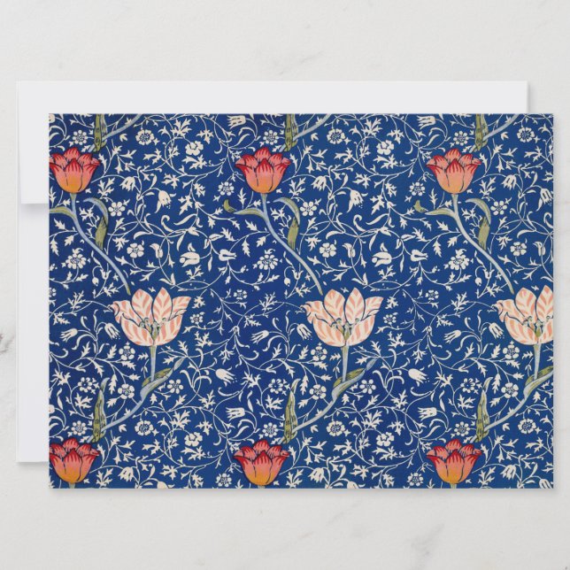 Medway Pattern (von William Morris) Karte (Vorderseite)