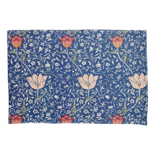 Medway Pattern (von William Morris) Kissenbezug (Vorderseite-Links)