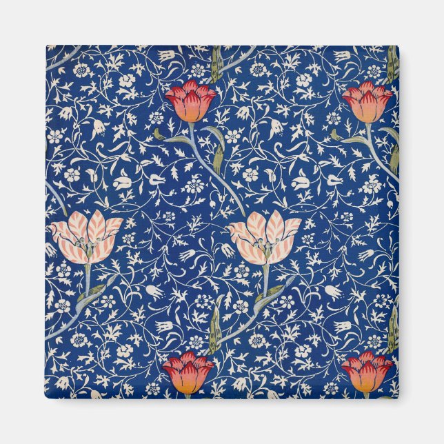 Medway Pattern (von William Morris) Magnet (Vorne)