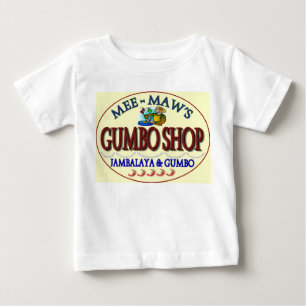 Mee Maws Gumbo Shop Baby T-shirt