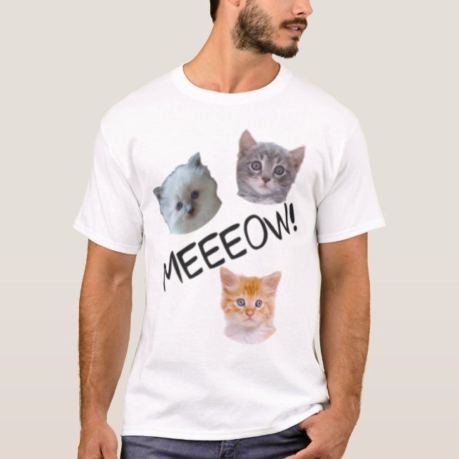 Meeeow! T-Shirt (Vorderseite)