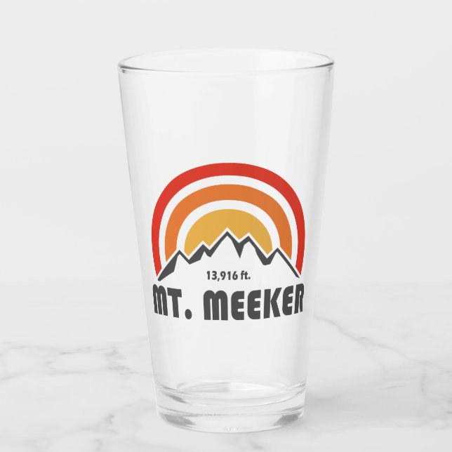 Meeker Colorado Glas (Vorderseite)