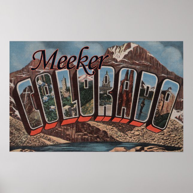 Meeker, Colorado - Große Briefszenen Poster (Vorne)