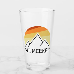 Meeker Colorado Retro Glas