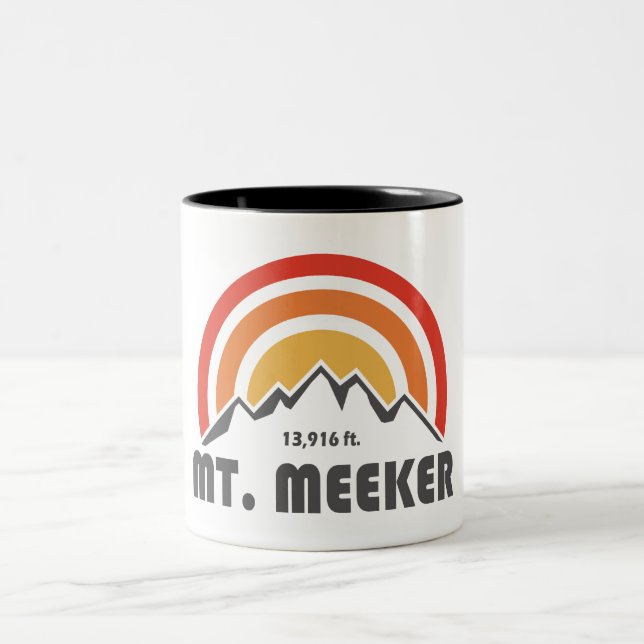 Meeker Colorado Zweifarbige Tasse (Mittel)