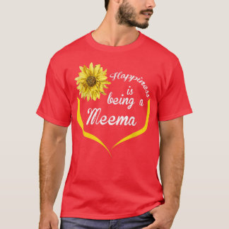 Meema Geschenk Glück ist ein Meema T-Shirt