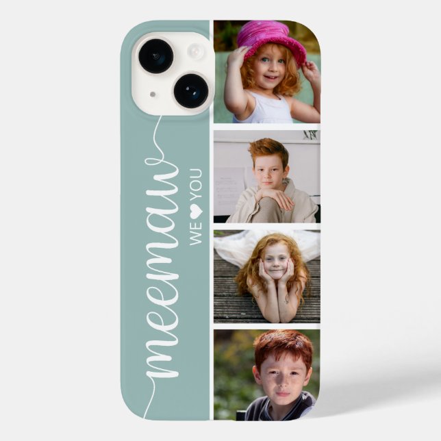 Meemaw 4 Foto Case-Mate iPhone Hülle (Rückseite)