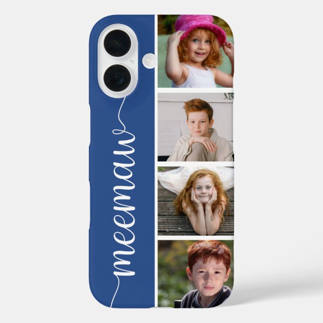 Meemaw 4 Foto Case-Mate iPhone Hülle (Rückseite)