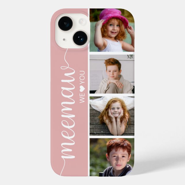 Meemaw 4 Foto Case-Mate iPhone Hülle (Rückseite)