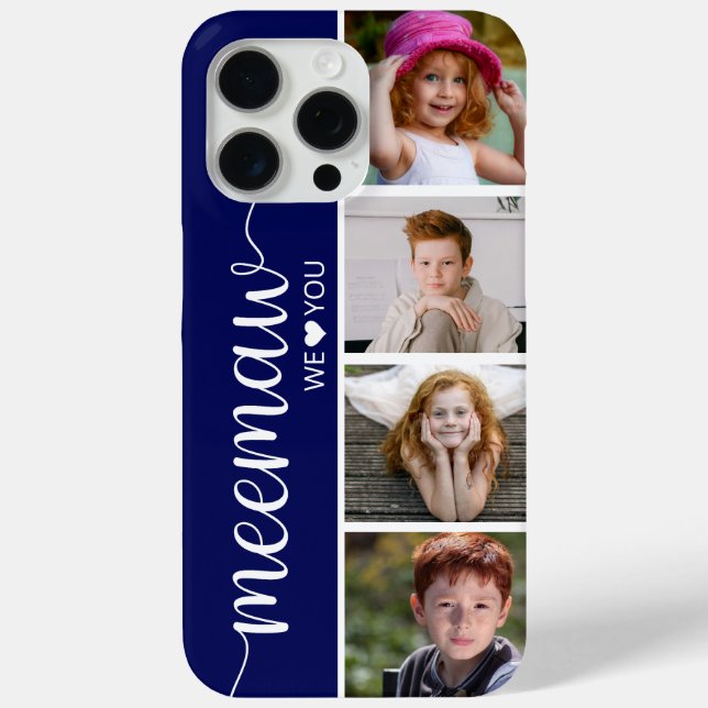 Meemaw 4 Foto Case-Mate iPhone Hülle (Rückseite)