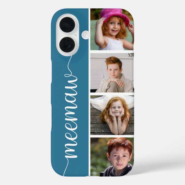 Meemaw 4 Foto Case-Mate iPhone Hülle (Rückseite)