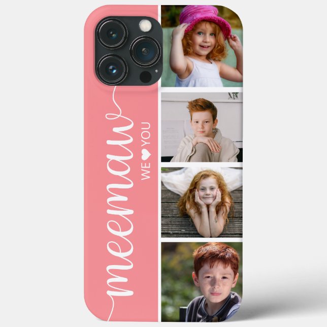Meemaw Wir Liebe Sie Foto Case-Mate iPhone Hülle (Rückseite)