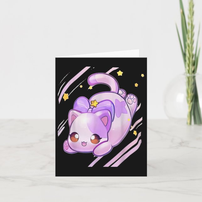 Meemeow Cats Plush Karte (Vorderseite)