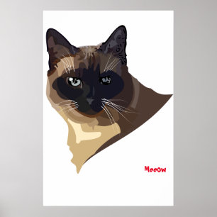 Meeow Cats Poster