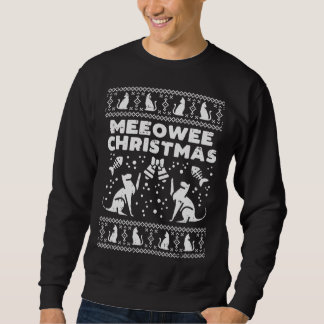 Meeoweed Weihnachten Ugly Weihnachten Weihnachten  Sweatshirt