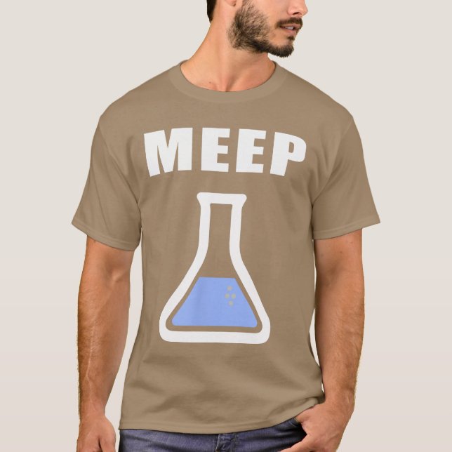Meep Beaker Funny Science Eperiment Labestube girl T-Shirt (Vorderseite)
