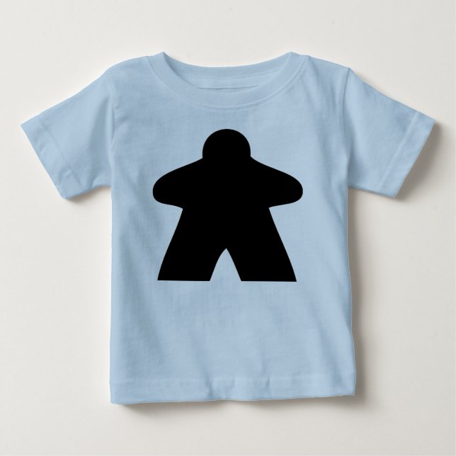 Meeple baby t-shirt (Vorderseite)