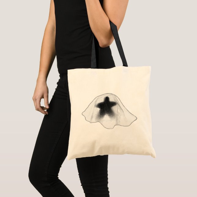 Meeple Ghost Basic-Tasche Tragetasche (Vorderseite (Produkt))