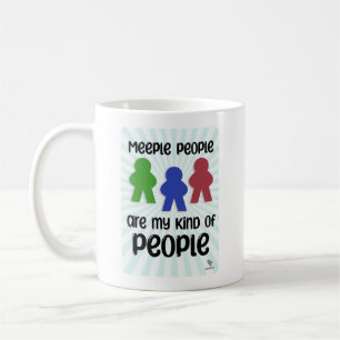 Meeple People Fun Board Game Life Motto Kaffeetasse
