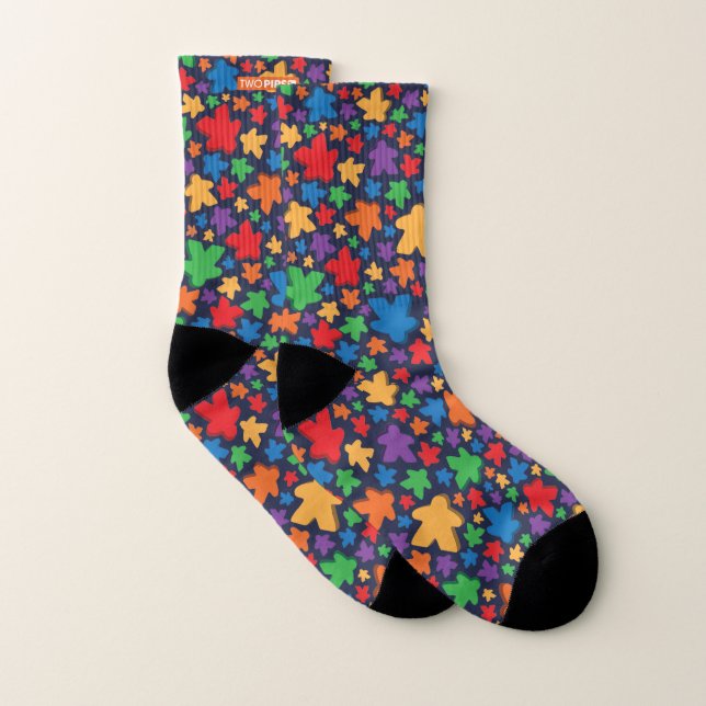 Meeple Print Socks Socken (Paar)