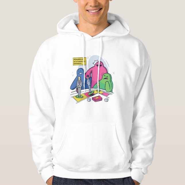 MEEPLE UNIVERSE HOODIE (Vorderseite)