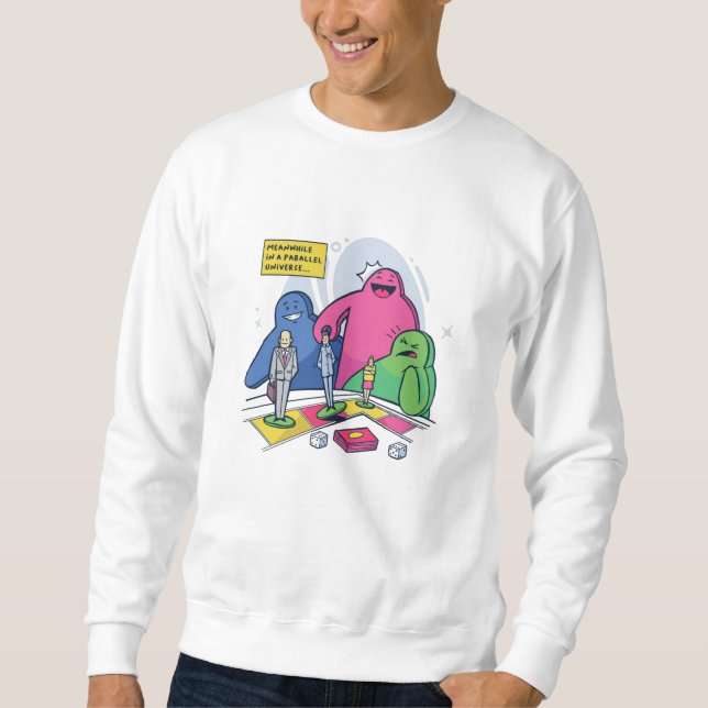 MEEPLE UNIVERSE SWEATSHIRT (Vorderseite)