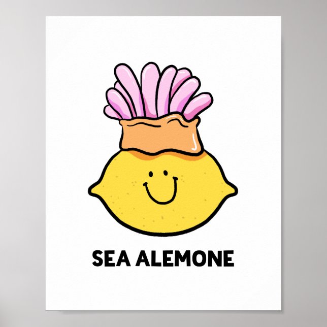 Meer-A-Zitrone Zitrone Frucht Poster (Vorne)